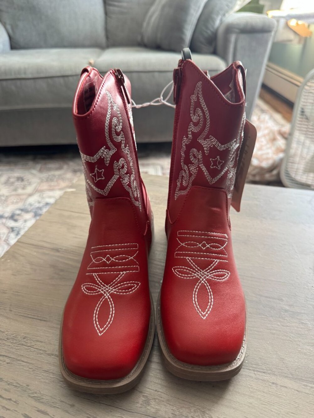 NWT Wild Ponyz Red Western Cowboy Boots Girls Size 2 Description: